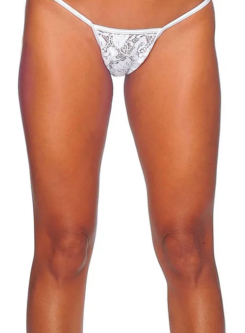 Beyaz Dantelli Tanga TM1165 - 2