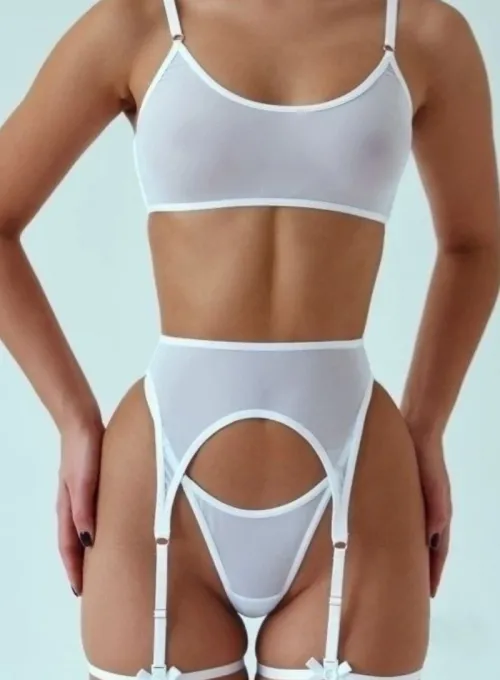 Beyaz Jartiyer Takım - 2