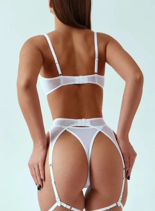 Beyaz Jartiyer Takım - 3