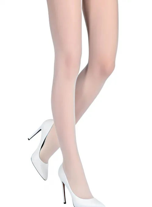 Beyaz Külotlu Çorap 20 Den - 2