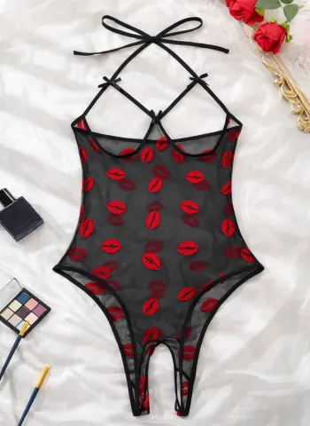 Beyaz Dantelli Fantazi Gecelik TM1214 - 2