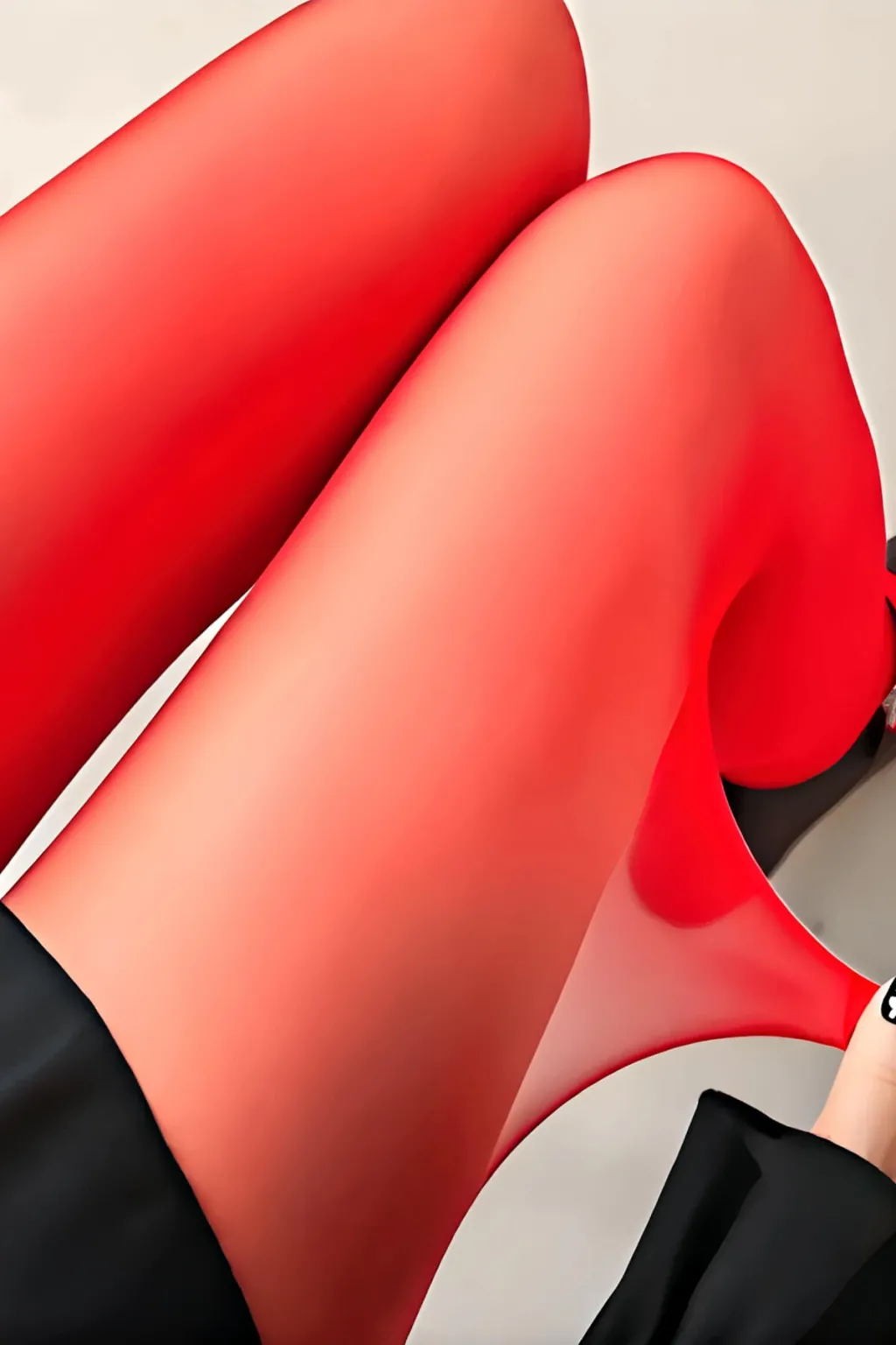 Kırmızı Külotlu Çorap 20 Den - 4